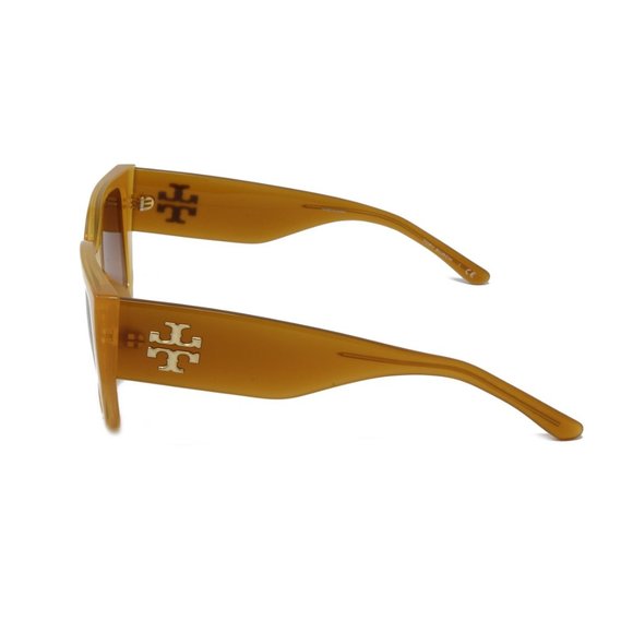 Tory Burch Sunglasses Women\'s Square TY9065U 186313 Transparent Marigold 53mm main image 2